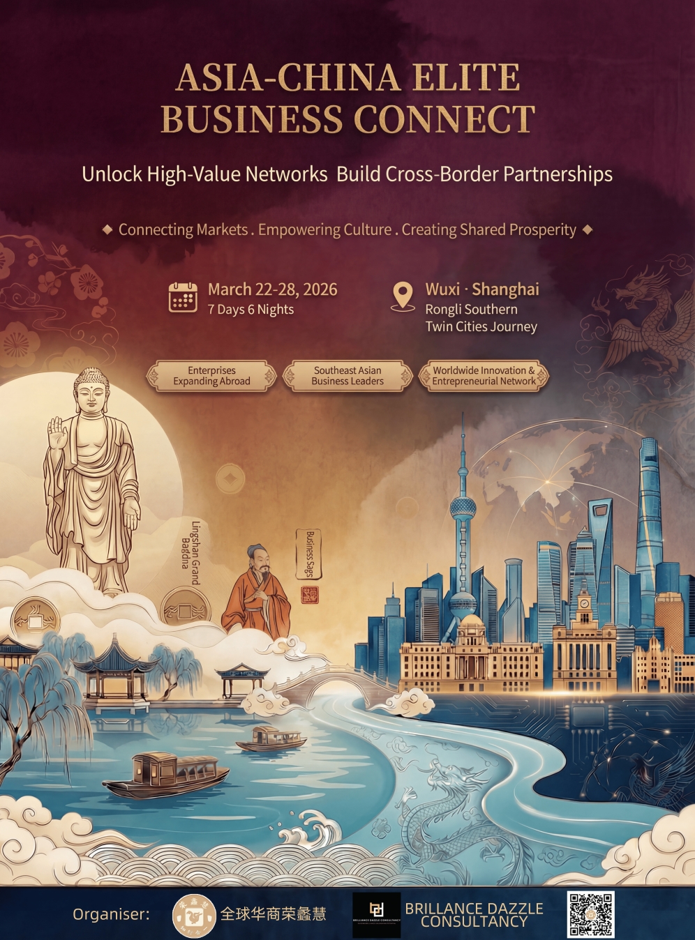 Asia–China Elite Business Connect, 22 to 28 Mar 2026